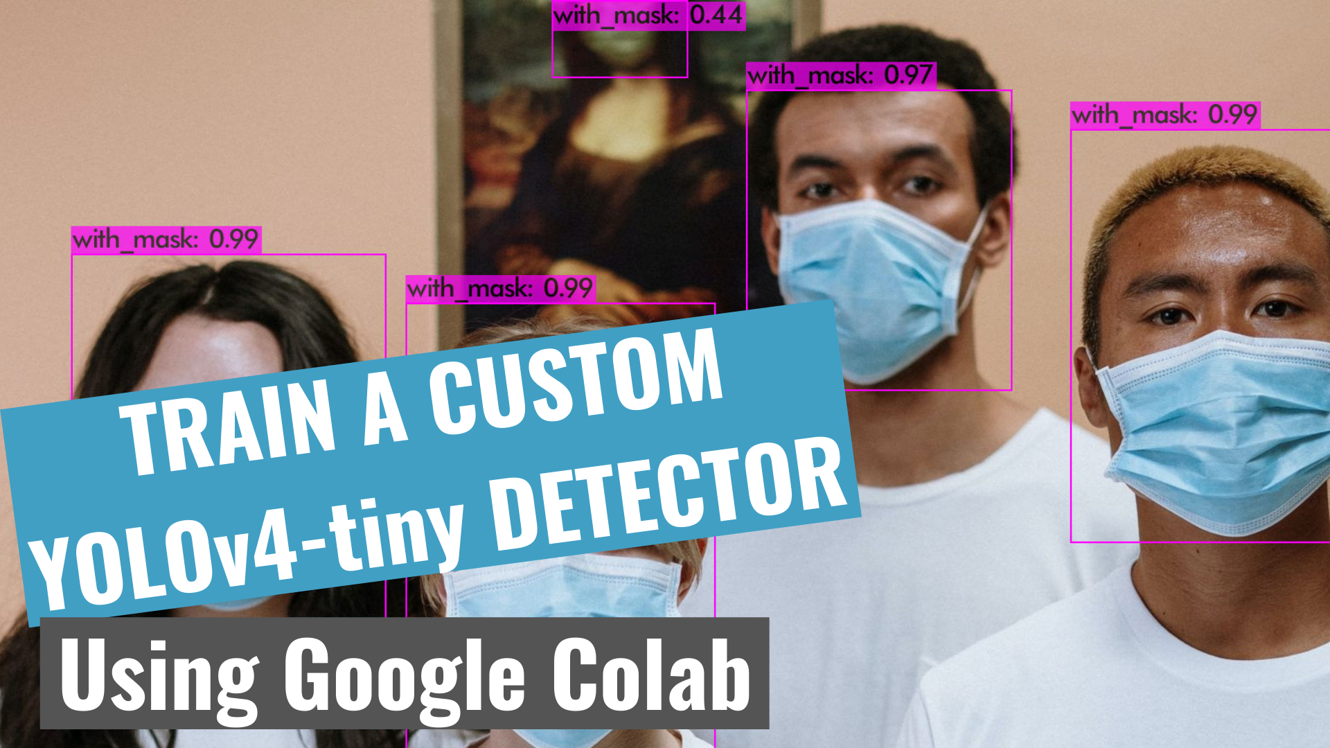 Train a custom YOLOv4-tiny detector using Google Colab