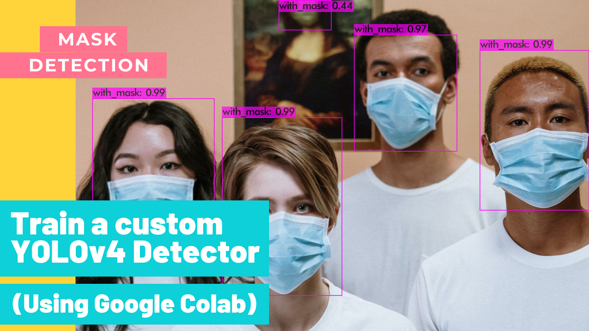 Train a custom YOLOv4 detector using Google Colab