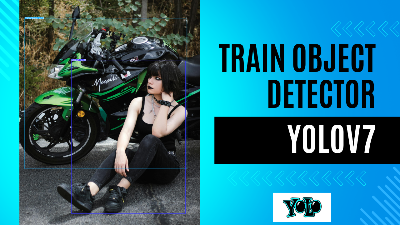 Train a custom object detector using YOLOv7